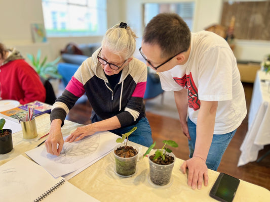 Trish Bourke Drawing Class