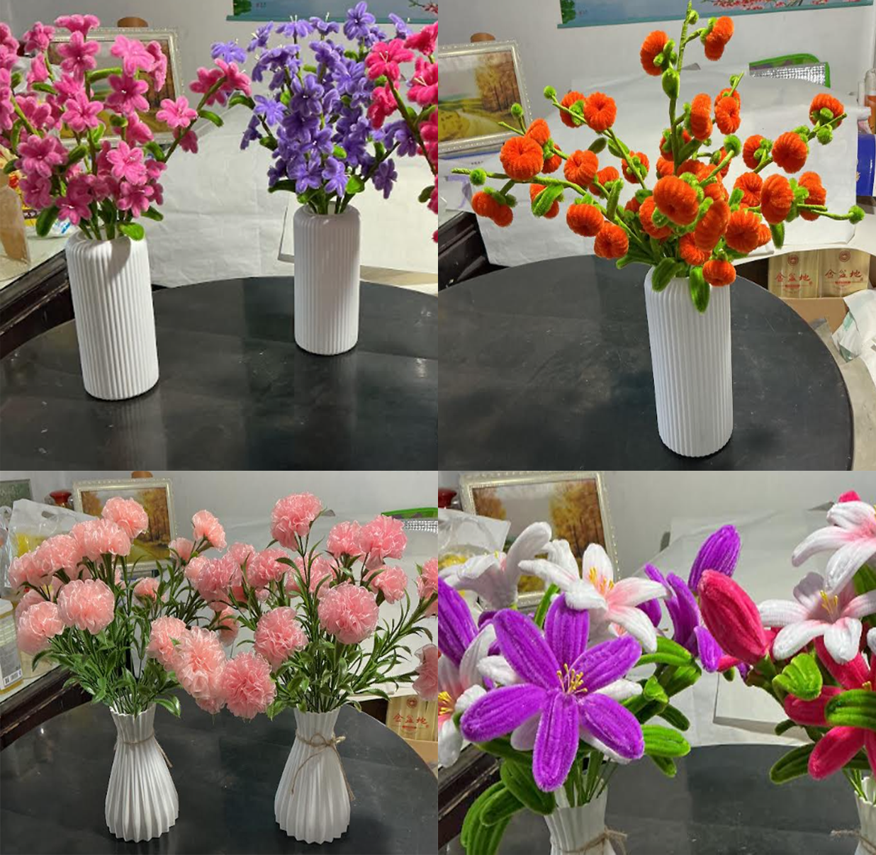 Silk Flowers Workshop