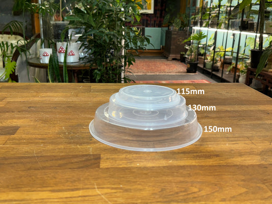130mm Clear Saucer